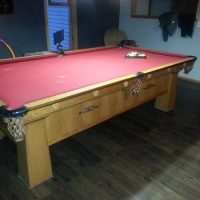 1930's Antique Pool Table