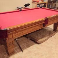 8' Dynamo Pool Table For Sale